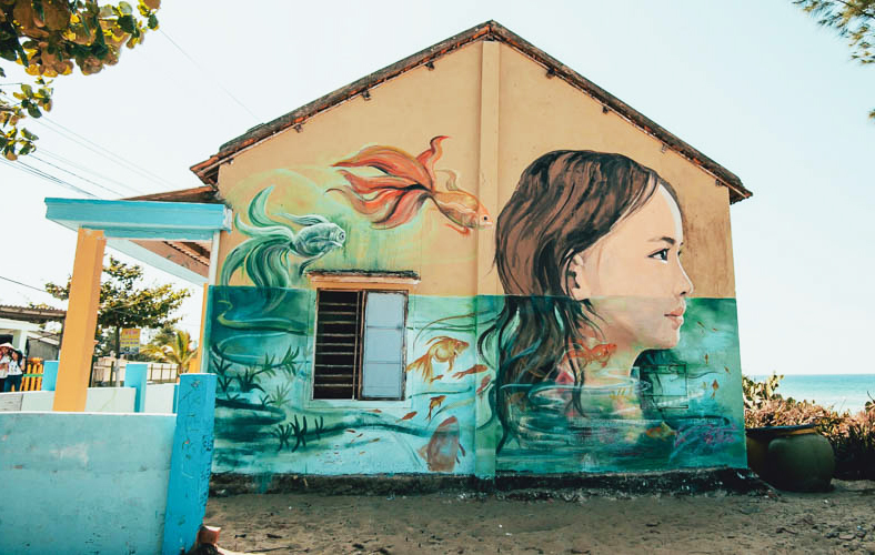 làng bích họa tam thanh