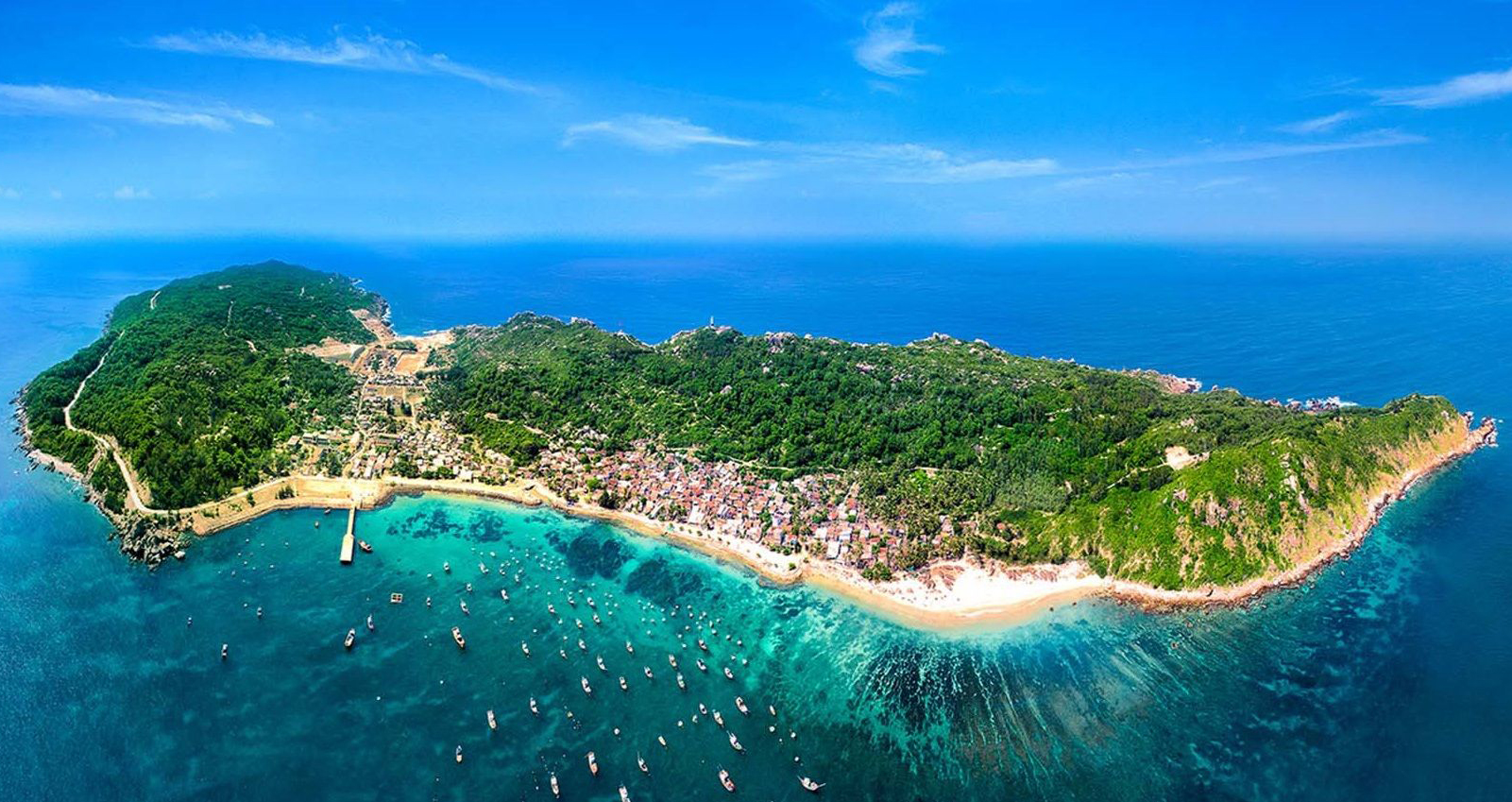 bãi tắm đảo cù lao câu