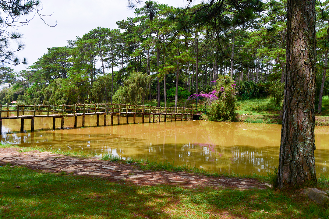 cắm trại hồ than thở đ&agrave; lạt