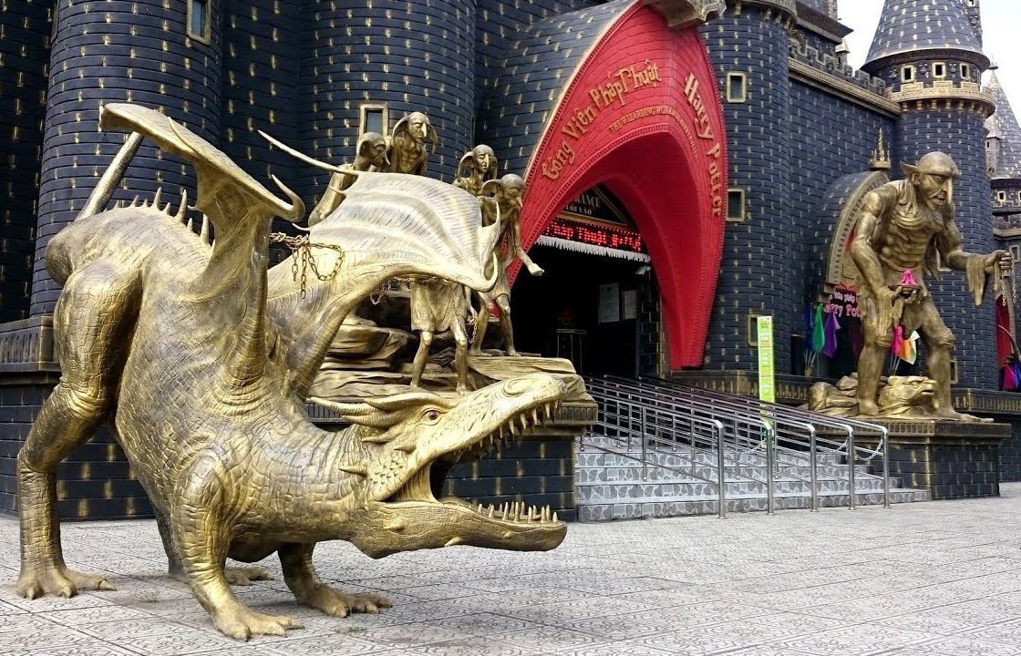 công viên phép thuật harry portter