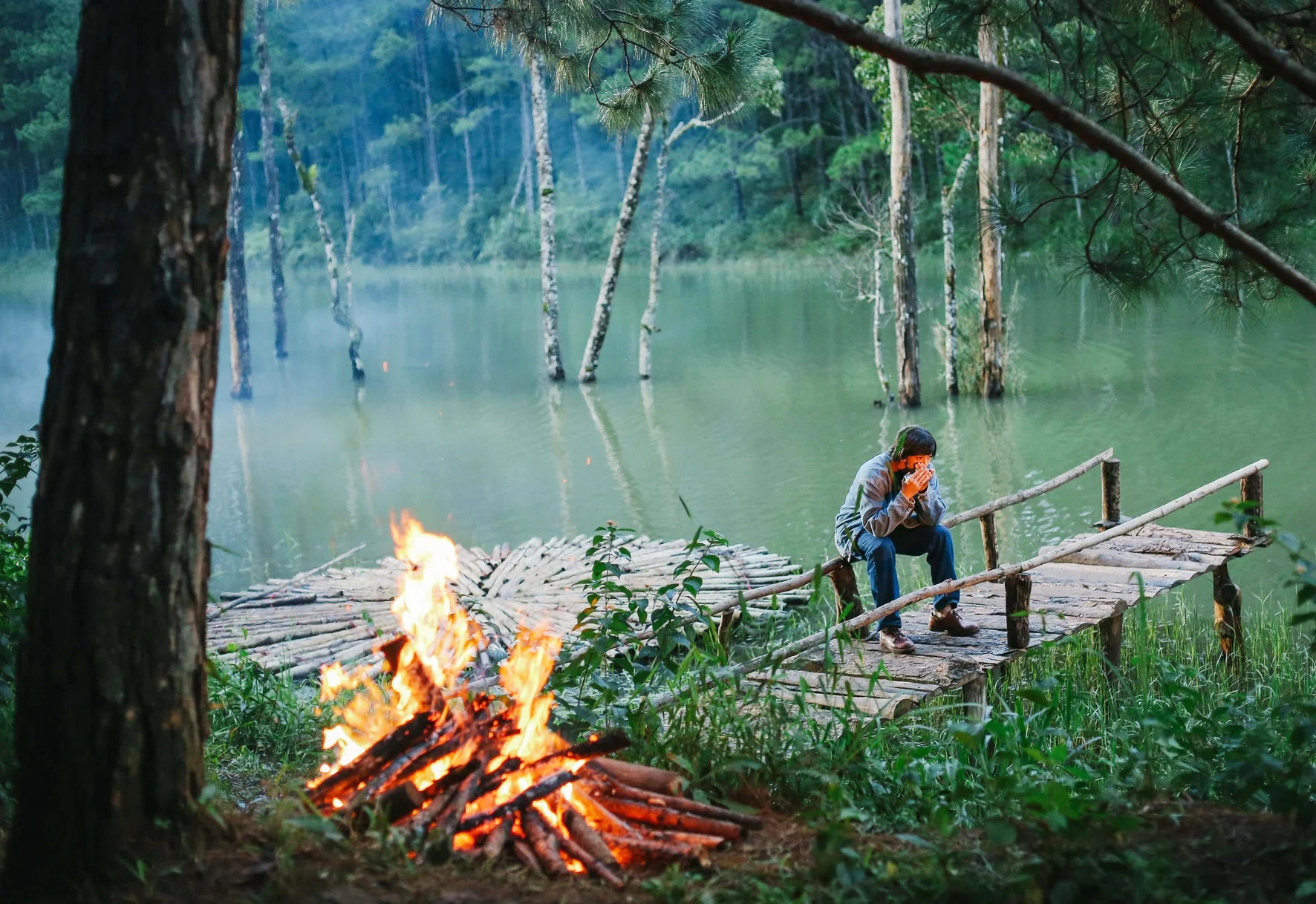 bè nổi secret garden