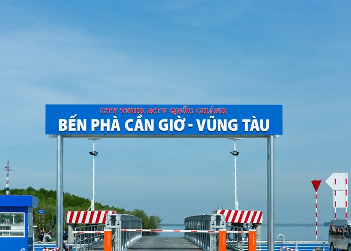bến phà vũng tàu cần giờ