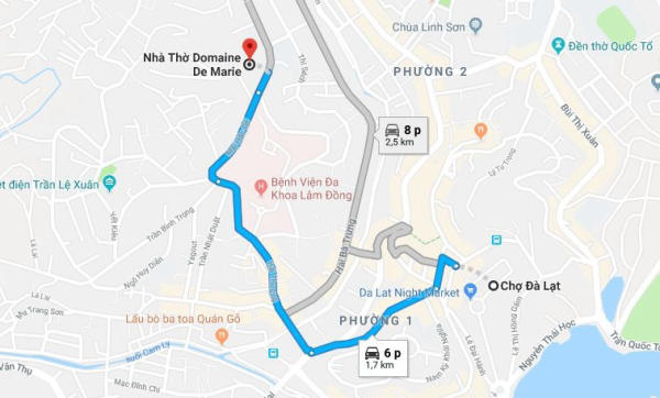 nhà thờ domaine đà lạt