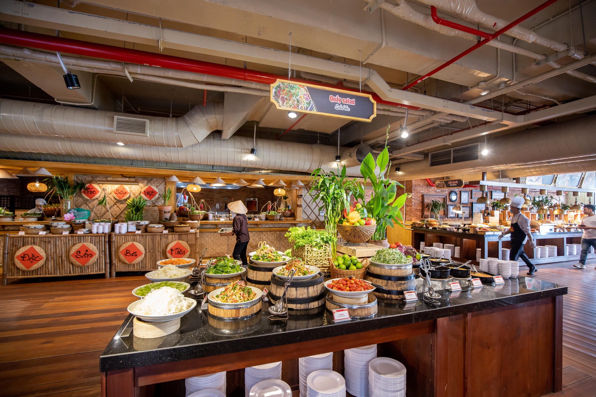 ẩm thực trên bà nà hills