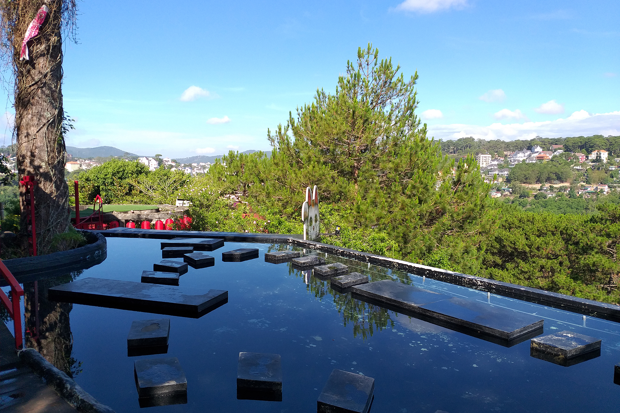 cổng trời đà lạt view