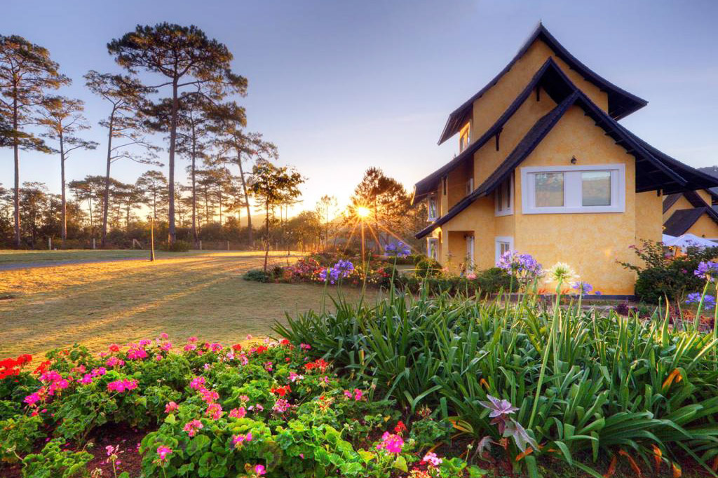 làng bình an hồ tuyền lâm đà lạt