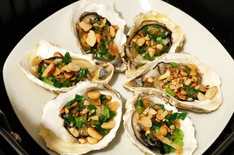 hàu sữa chợ đêm phú quốc