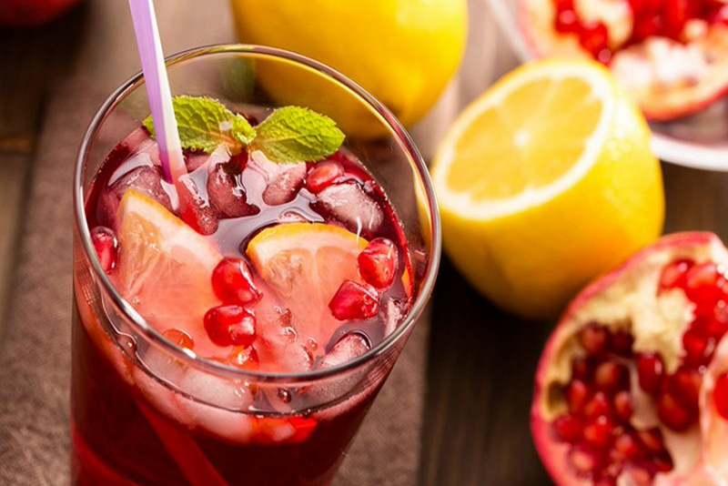 nước ép cam lựu chợ đêm phú quốc