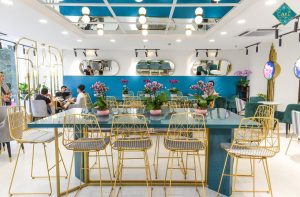 38 flower market & tea house quán cà phê lãng mạn ở sài gòn