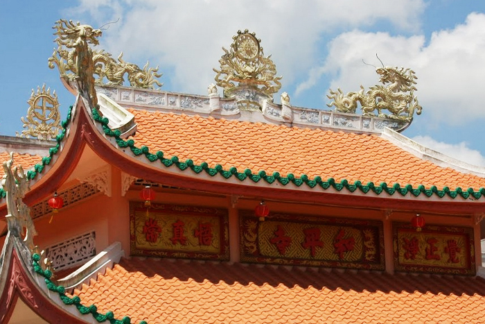 kiến trúc chùa phổ quang