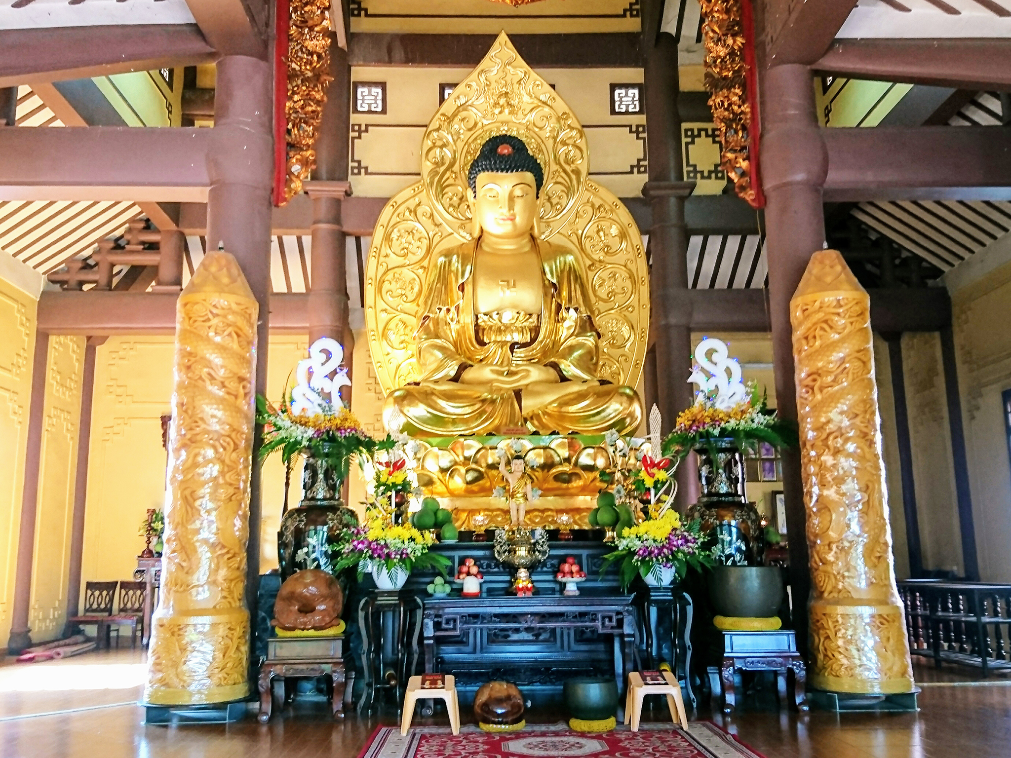 nét đẹp tâm linh chùa phổ quang