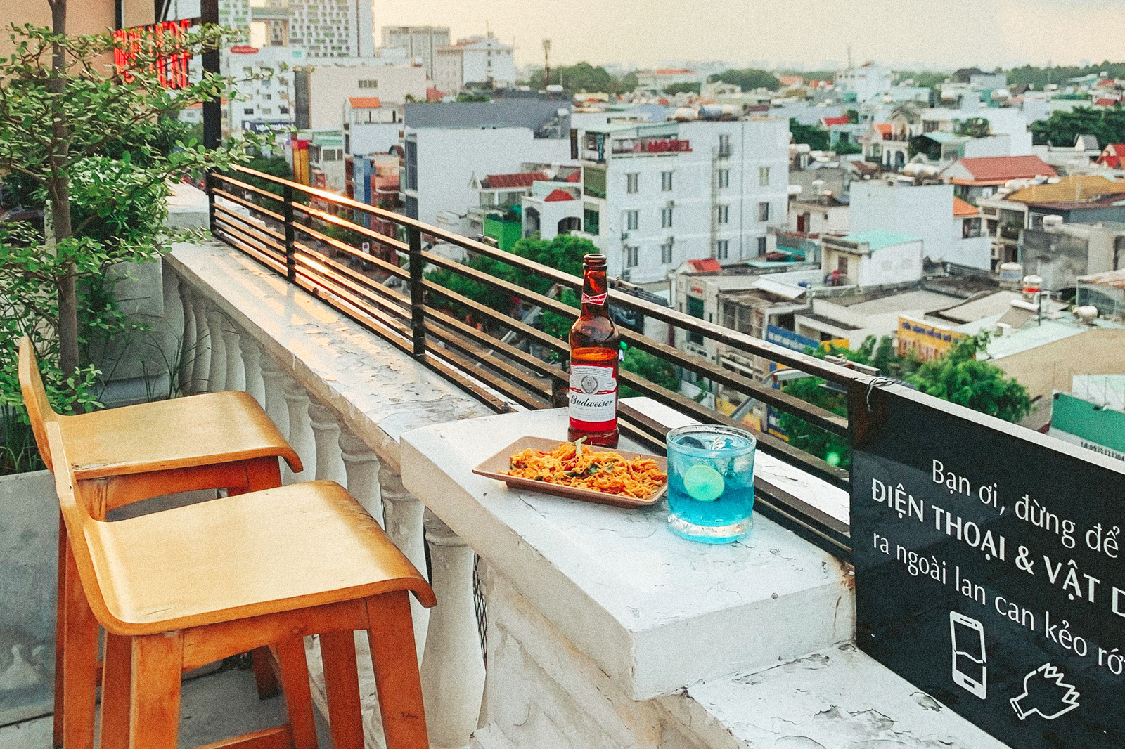 cà phê rooftop