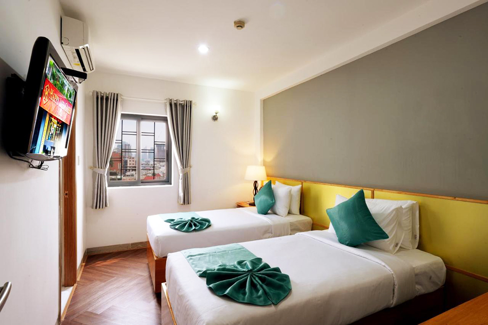 khách sạn happy life green hotel gần bảo tàng tphcm
