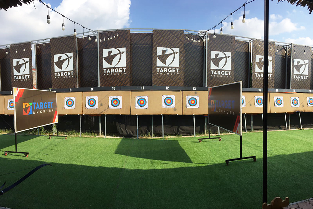 bắn cung long biên