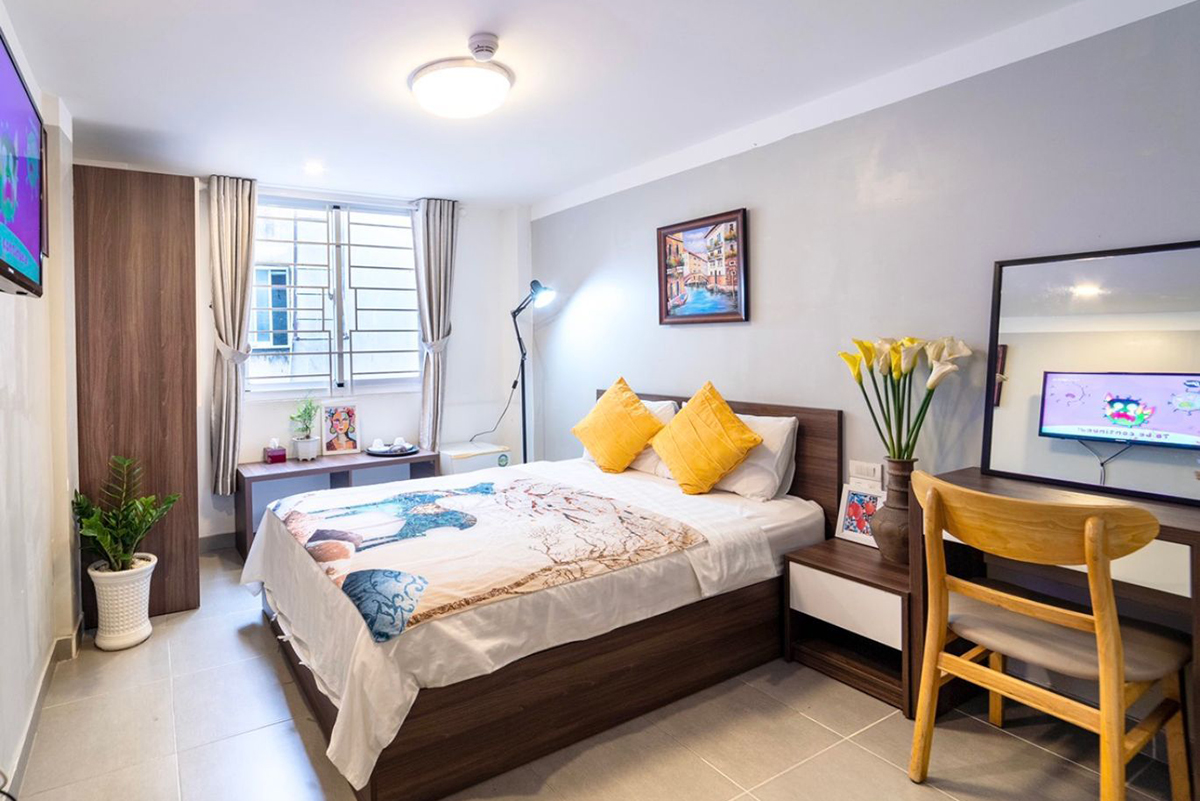 khách sạn galaxy boutique hotel gần nhà thờ đức bà