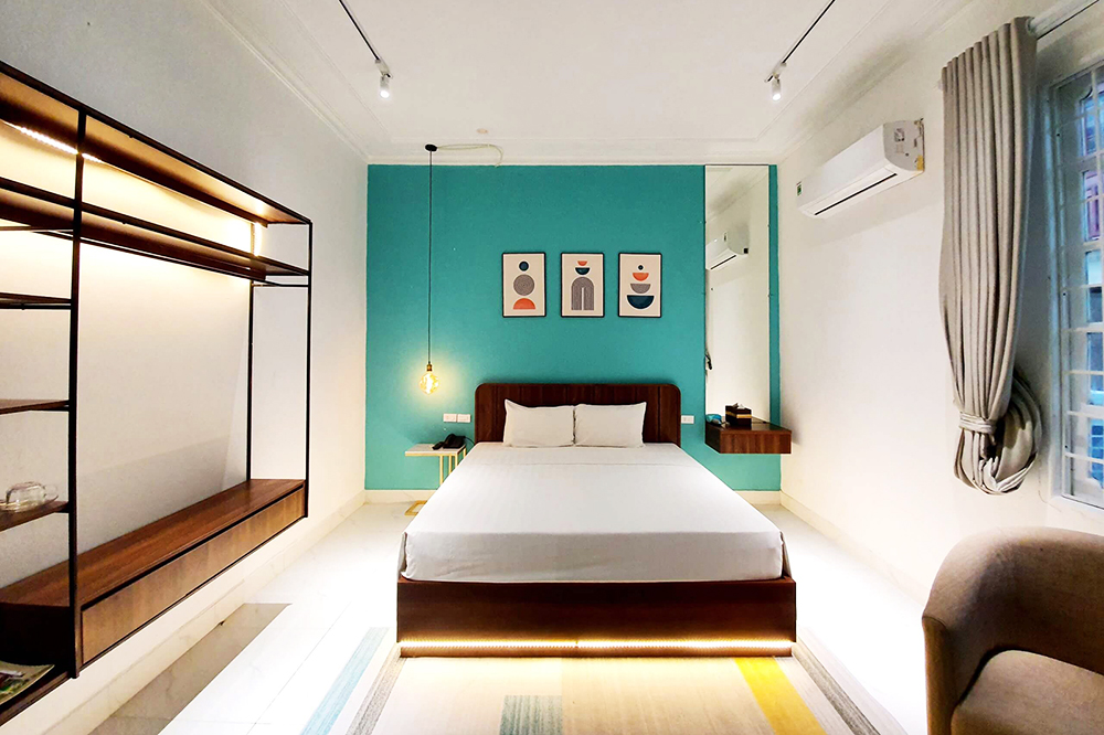 khách sạn corona hanoi house gần công viên thống nhất