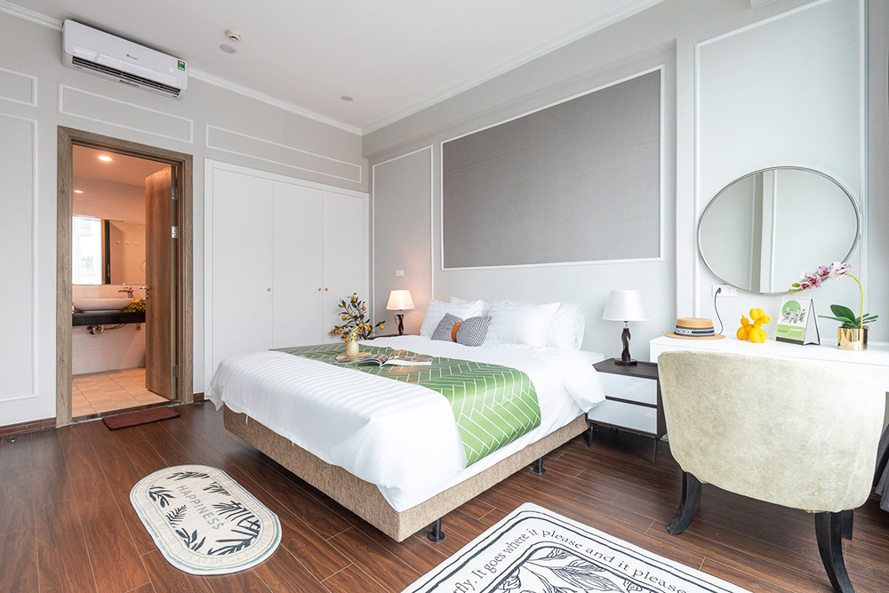 khách sạn ivy luxury hotel apartment gần công viên thống nhất
