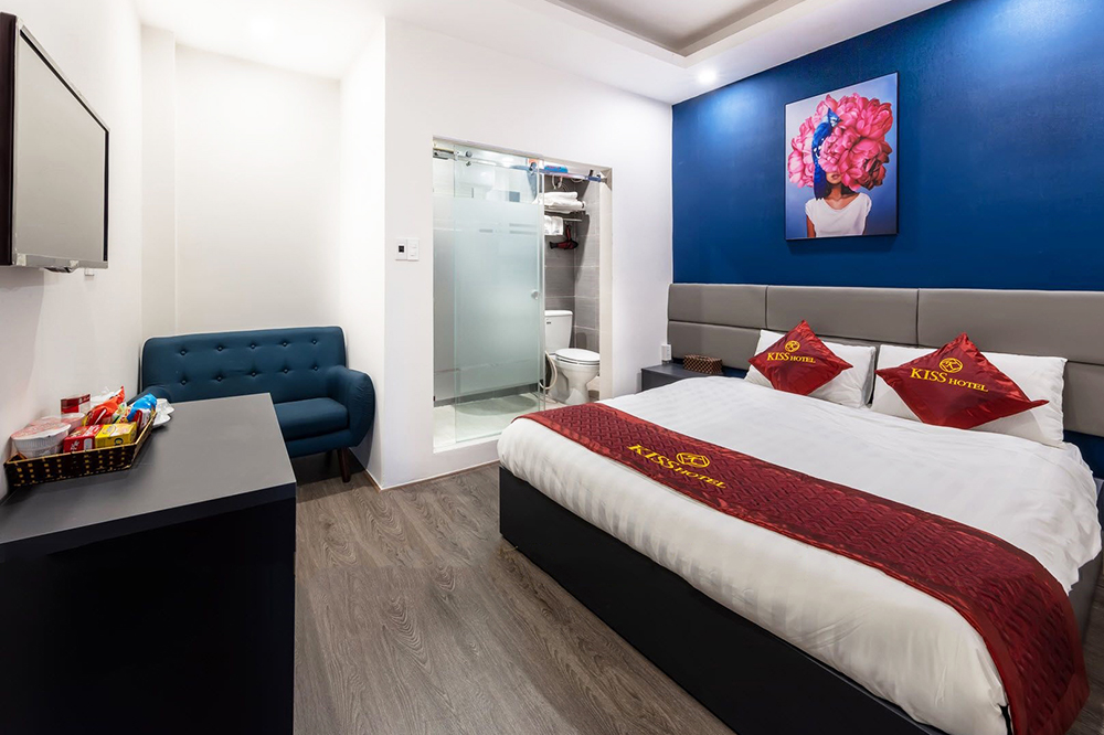 khách sạn kiss hotel gần công viên thống nhất