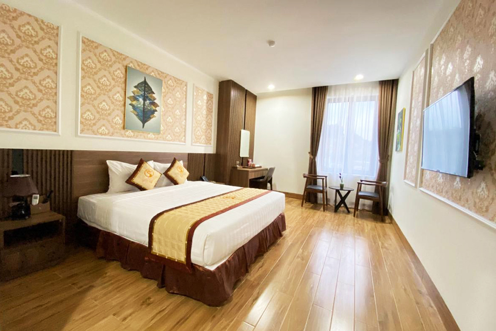 khách sạn dtt galaxy tam chúc gần chùa hương