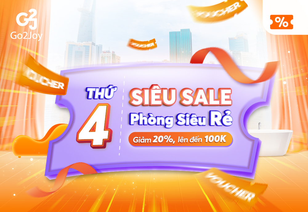 thứ 4 siêu sale phòng siêu rẻ