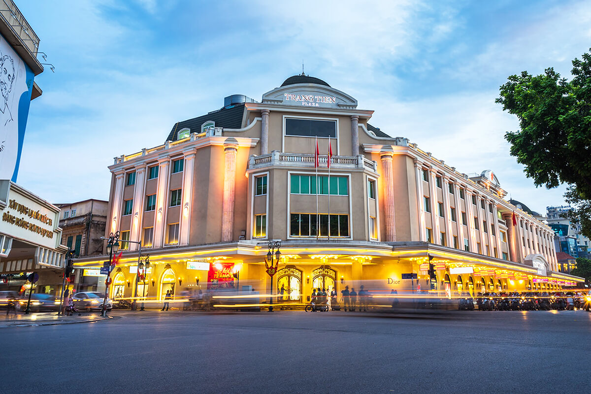 đi chơi trung thu ở tràng tiền plaza